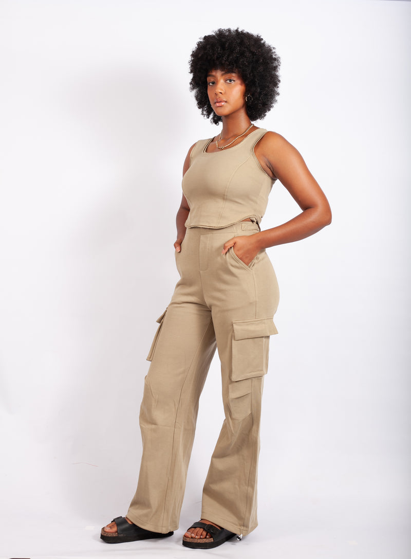 Cotton Cargo Pants