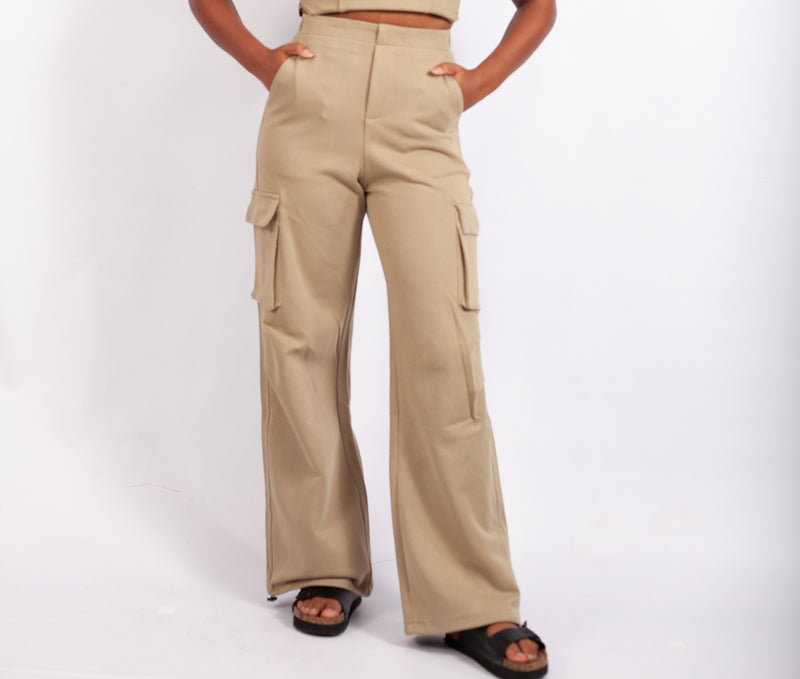 Cotton Cargo Pants