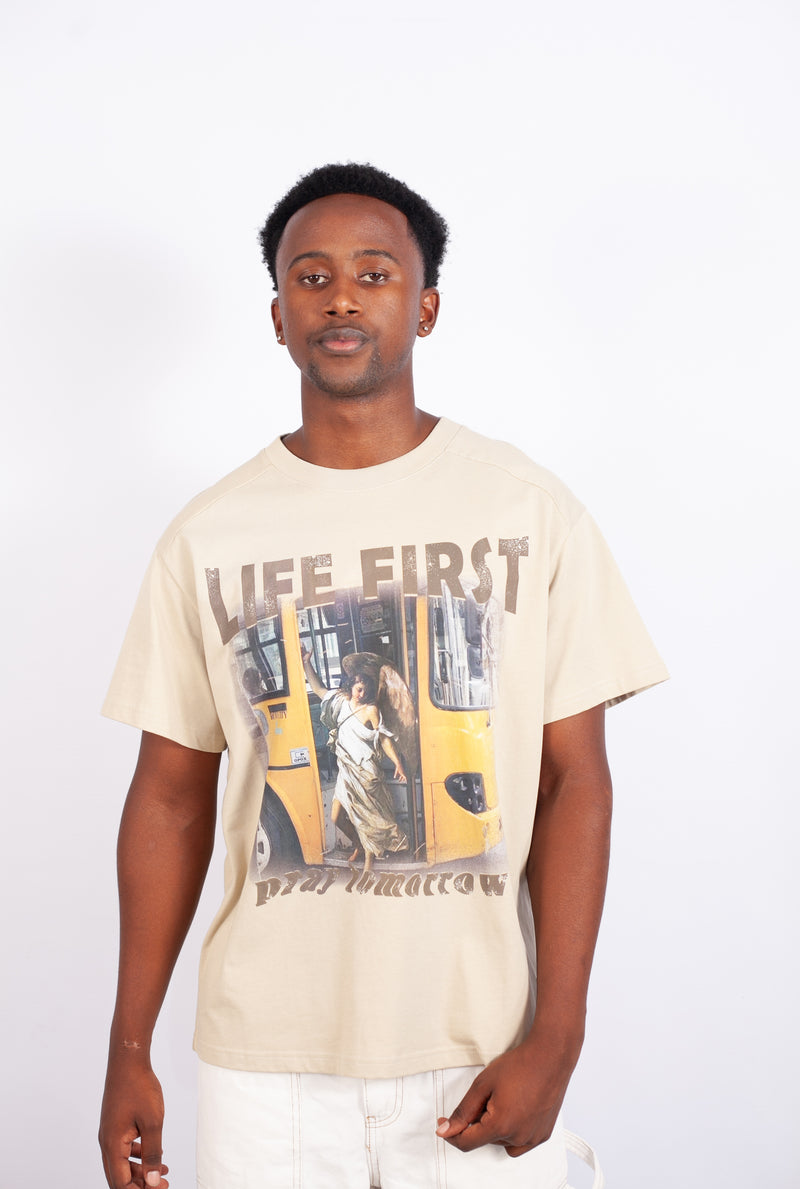 Life First Graphic T-Shirt