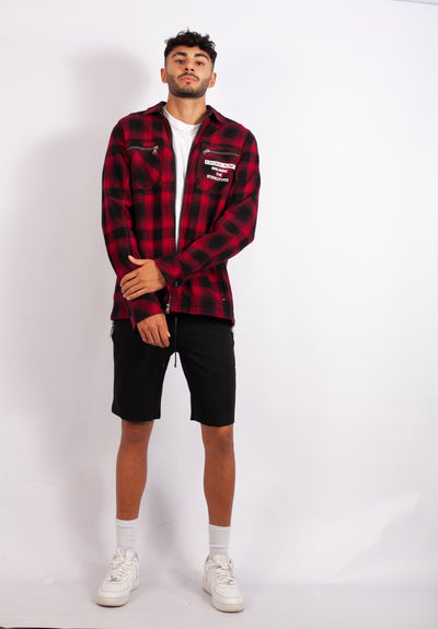 Flannel Zip Shirt