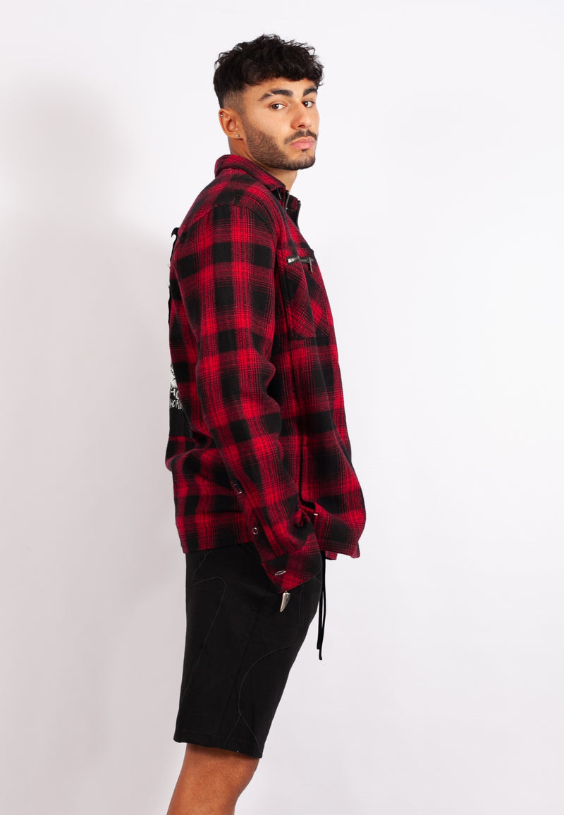 Flannel Zip Shirt