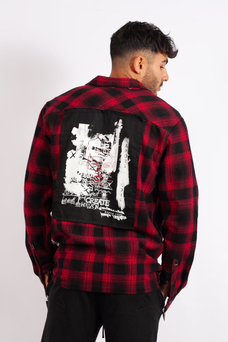 Flannel Zip Shirt